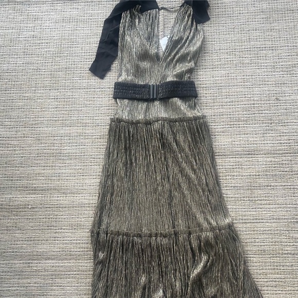 Sabina Musayev Gold Dress - Picture 5 of 7